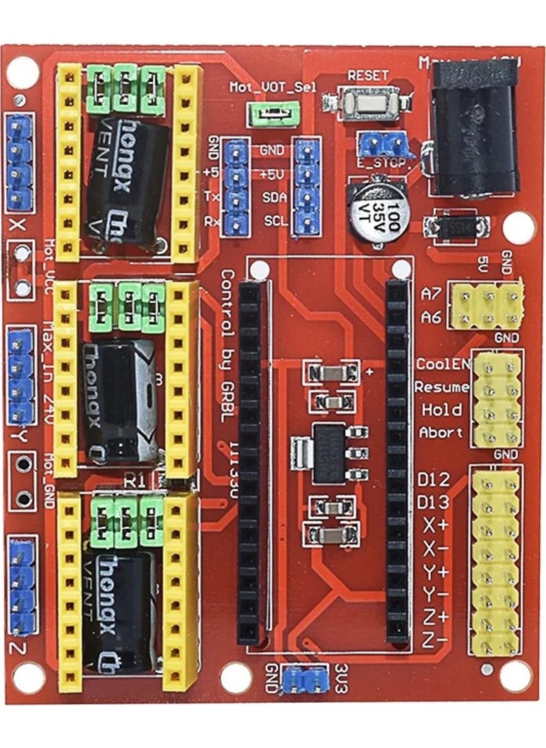 Hobby Mechatronics CNC Shield for Arduino Nano (A4988 Compatible) - pzsku/Z13480E20587C7EB56A91Z/45/_/1737160524/1702c41b-9666-44cd-9d64-50d4c4e3da18