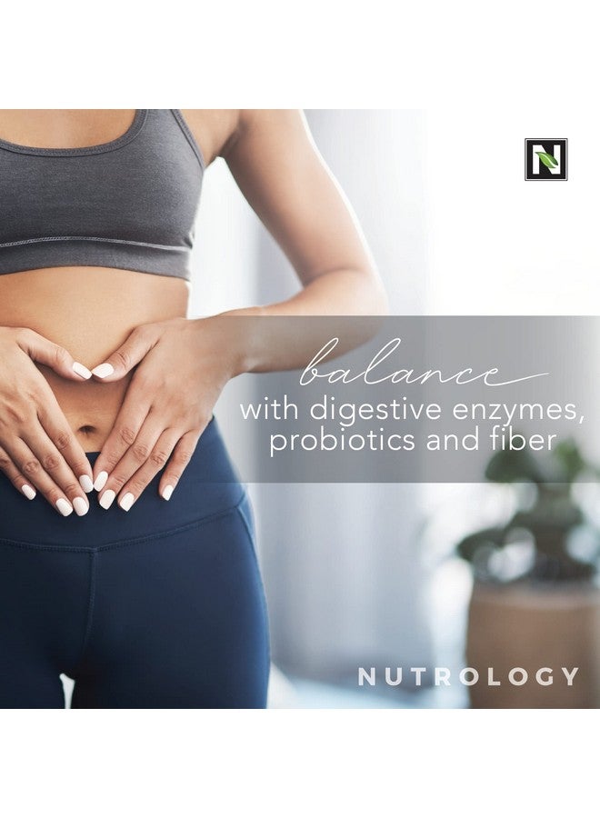 Nutrology Greens & Fruits Powder Naturally Sourced Fruits Vegetables Greens Beet Powder & Mushroom Blend Probiotics Digestive Enzymes Fiber Antioxidants Immune Support Chocolate (30 Servings) - Image 4