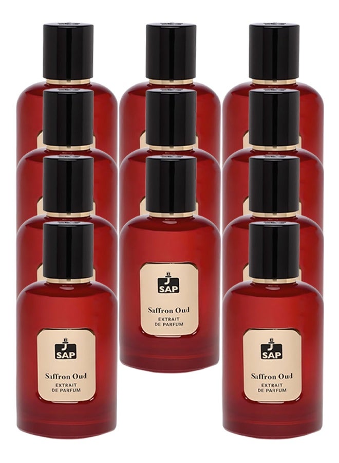 SAP 11 Pieces Saffron Oud Perfume For Unisex 100ml EDP - Image 1