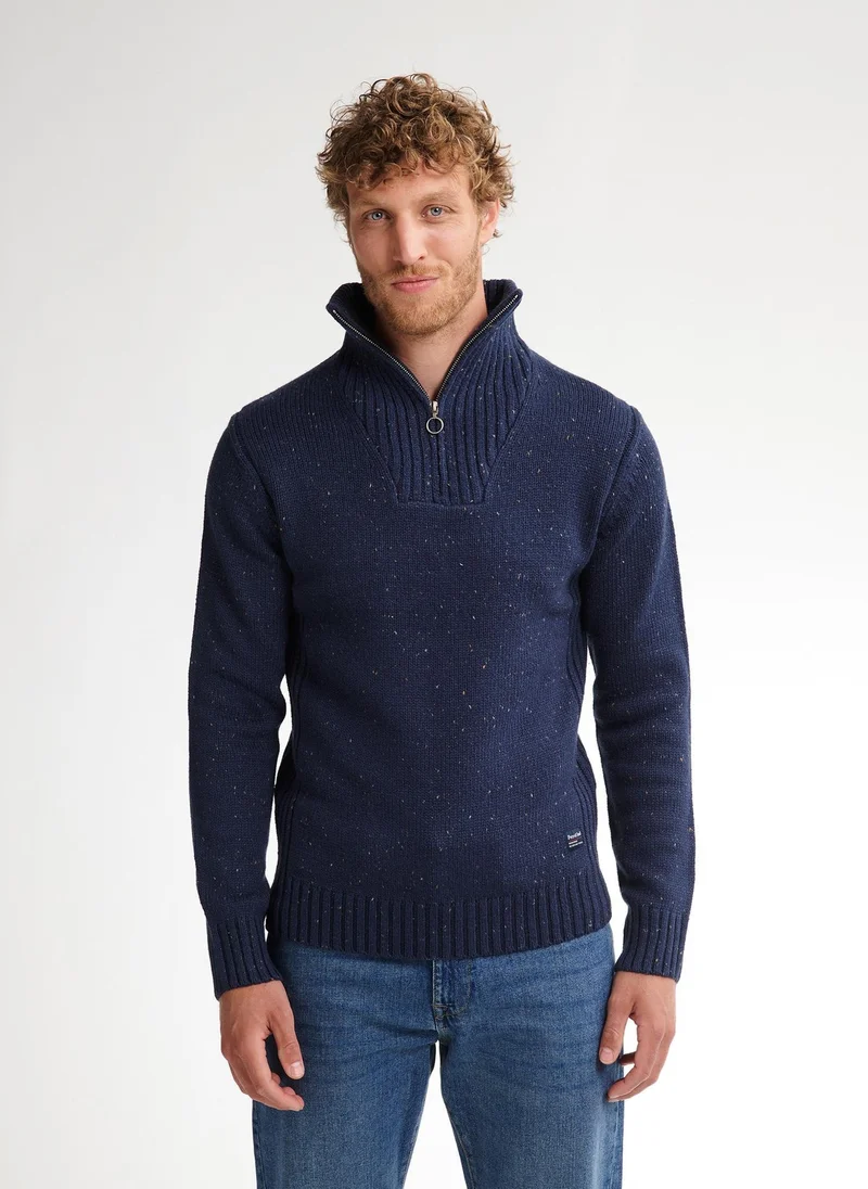 بترول اندستريز ياقة رجالية محبوكة