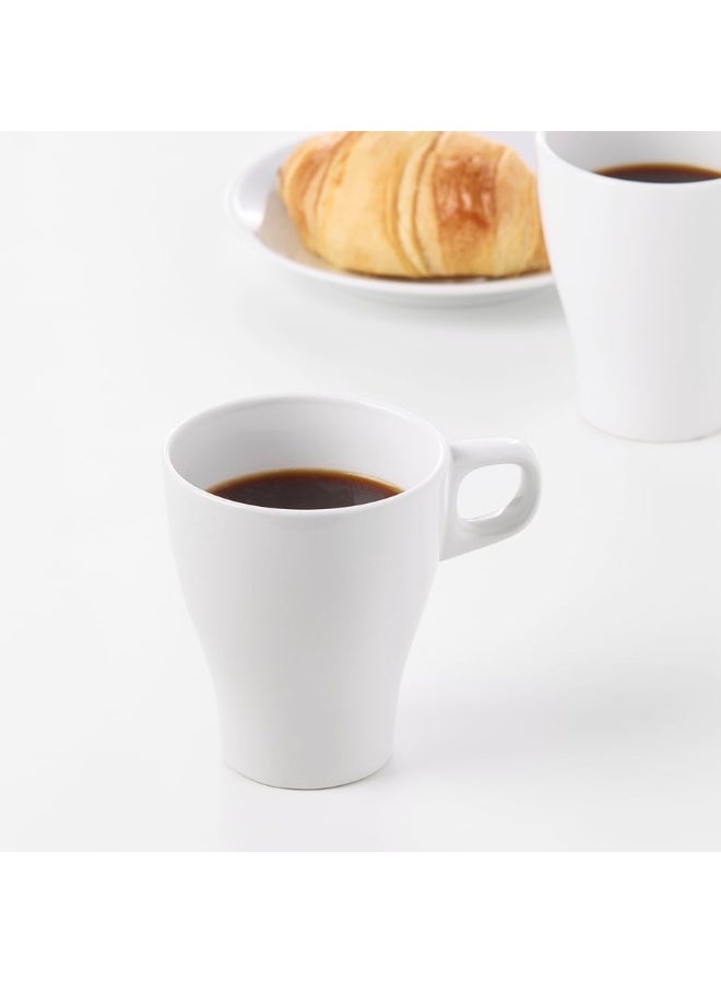 FÄRGRIK Mug, stoneware white, 25 cl - Image 2