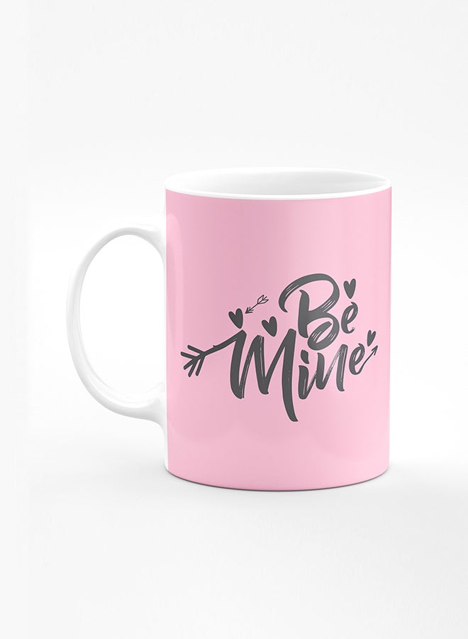 Stylizedd Designer Printed Coffee Mug with Heavy Duty Handle 11oz Ceramic Personalised Gift Mugs Cup [Microwave Safe & Dishwasher Proof] - Be Mine - Image 1