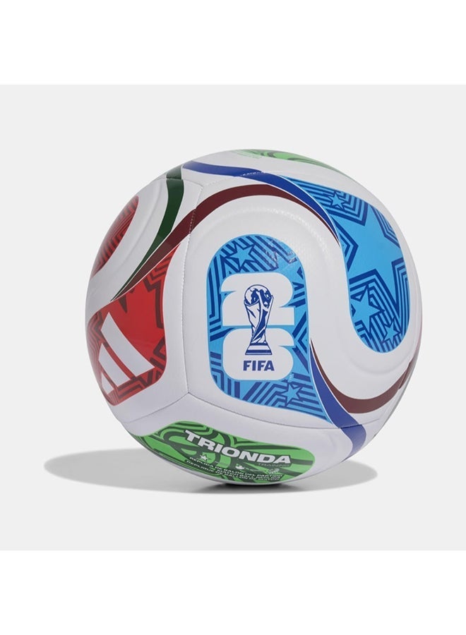 اديداس كرة قدم FIFA World Cup 26 Trionda League الرسمية مقاس 5 – كرة قدم مستوحاة من كأس العالم 2026، كرة تدريب وترفيه متينة للكبار والصغار - Image 1