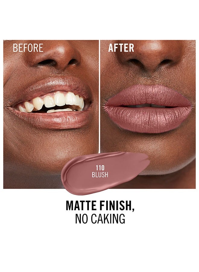 RIMMEL LONDON أحمر شفاه سائل يدوم طويلاً ميجا مات  - Image 5