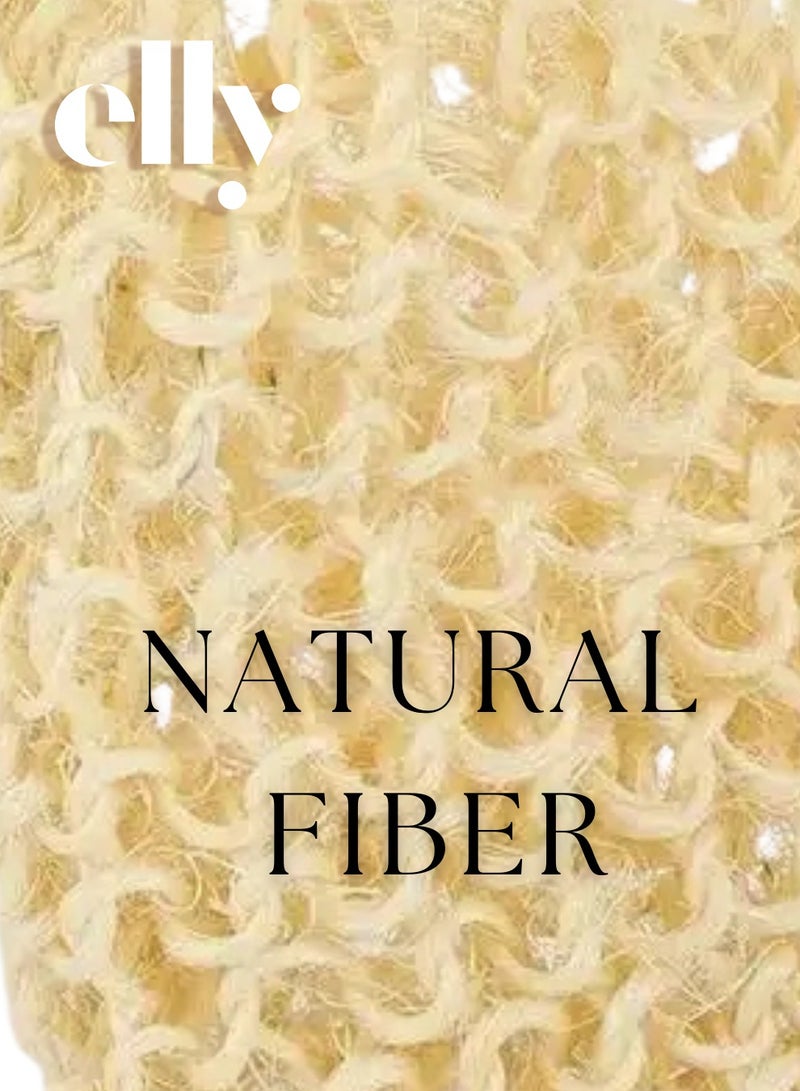 ELLY - Ramie Jute Exfoliating Glove - Image 4