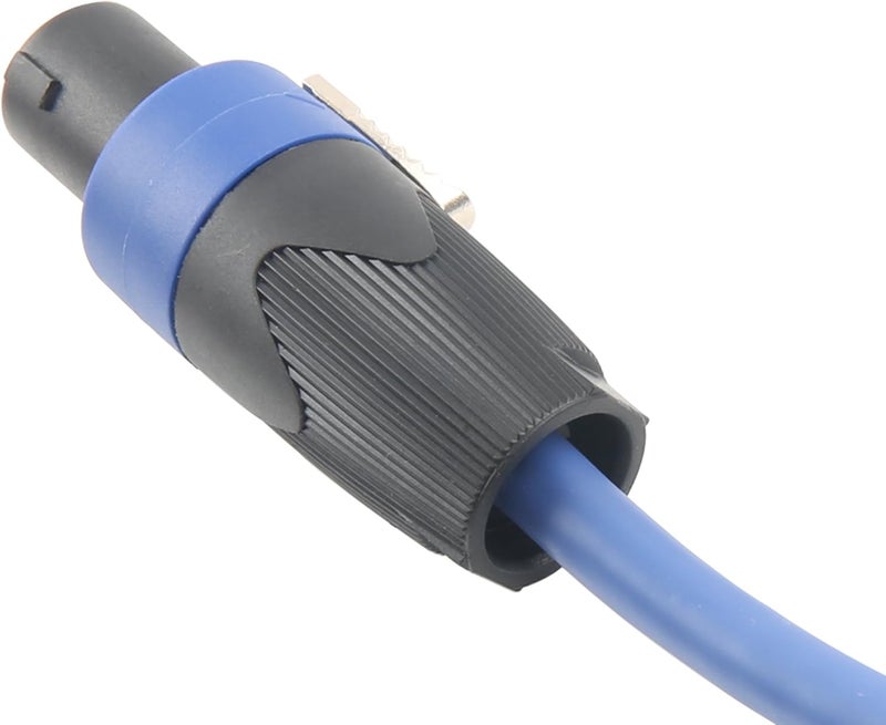 ديفينال موصلات محول SpeakOn Speaker احترافية ذات 4 أقطاب مع قفل دوار متوافقة مع سلسلة Neutrik Speakon NA4LJ, NA4LJX, NL4MP, NL4MPR, NL4FC, NL4FX, NL4 و NL2، وNL2FC، Speak-On - عبوة من 4 قطع - Image 4