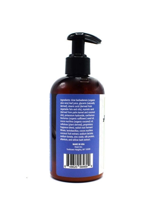 taconic shave - Natural Shaving Cream Lavender Lime Ultrarich High Lather Formula Natural Shave Cream For Men & Women In 8 Oz. Pump Bottle Scented Shaving Cream - Image 1