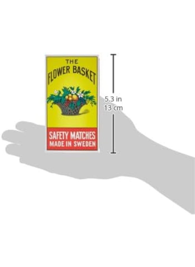 THE FLOWER BASKET The Flower Basket Safety Match Box Big Yellow 1 Pc Large Size Single, Big SMB-B  - Image 4