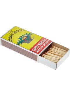 THE FLOWER BASKET The Flower Basket Safety Match Box Big Yellow 1 Pc Large Size Single, Big SMB-B  - Image 2