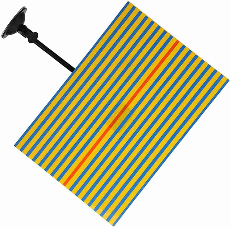 ZJchao Dent Repair Removal Tool Checking Reflector Board Yellow and Blue Color for Automotive Body Repair - Image 1