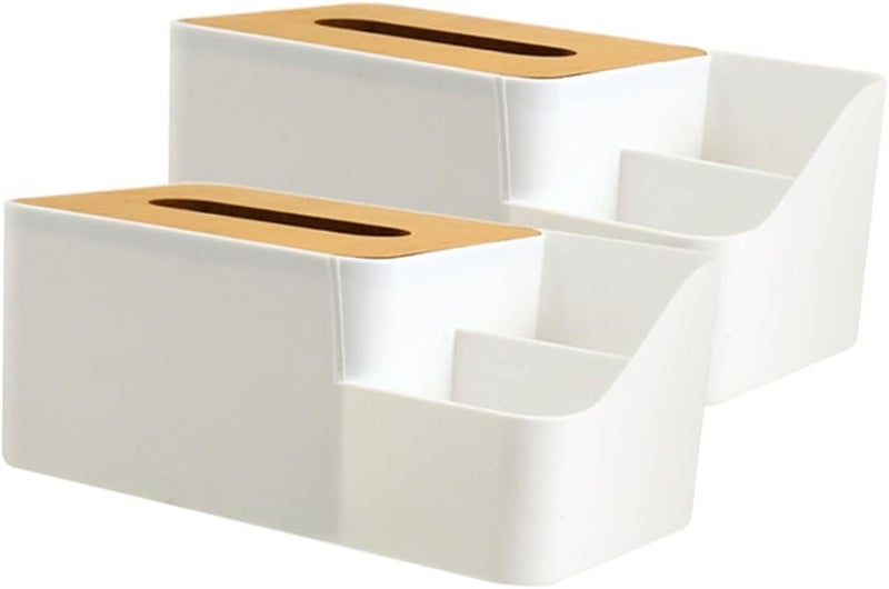 صندوق توزيع المناديل الأنيق ذو النهاية الناعمة للمنزل والمكتب والفندق والمطعم - Image 2