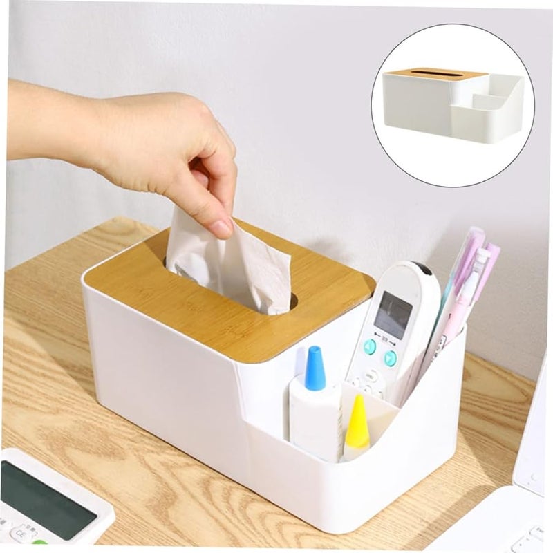 صندوق توزيع المناديل الأنيق ذو النهاية الناعمة للمنزل والمكتب والفندق والمطعم - Image 4