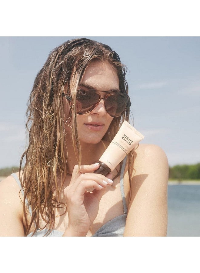 Eight Saints Chase The Sun Broad Spectrum Spf (30) Face Moisturizing Sunscreen, Natural And Organic Mineral-Base Sun Protection Daily Face Moisturizer, 2 Ounces, New Formula - Image 1