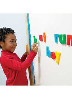 Educational Insights Multicolored Uppercase & Lowercase Alphamagnets And Mathmagnets Set Of 214 Uppercase & Lowercase Magnetic Letters Numbers Punctuation & Math Symbols Magnetic Alphabet & Magnetic Numbers Ages 3+  - Image 4