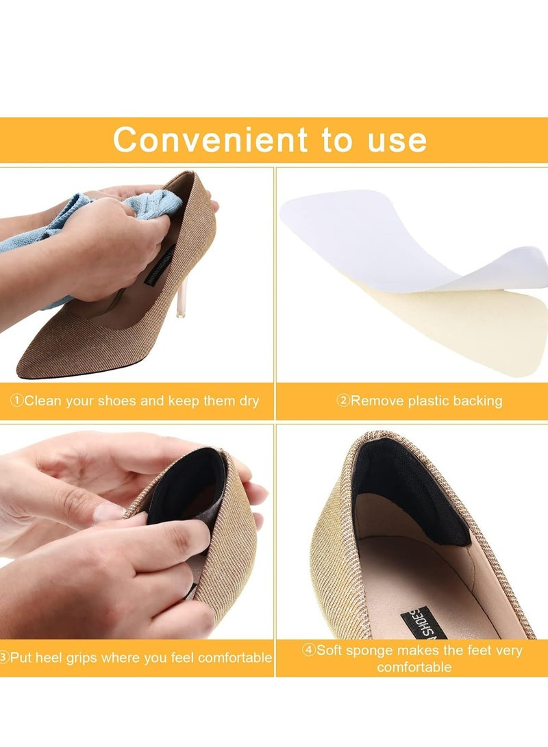 أوزيغالور 10 أزواج من وسادات الكعب العالي الأنيقة مع مسكات الكعب لراحة قدم المرأة - Image 3