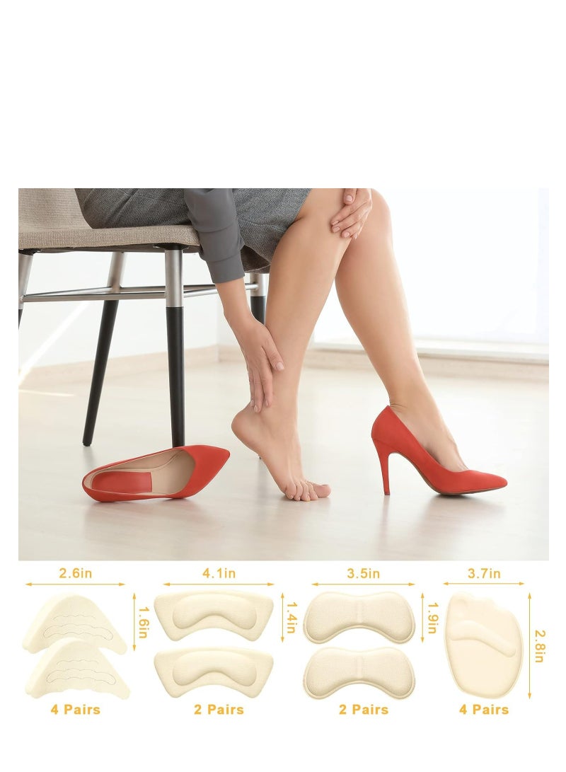 أوزيغالور 10 أزواج من وسادات الكعب العالي الأنيقة مع مسكات الكعب لراحة قدم المرأة - Image 5