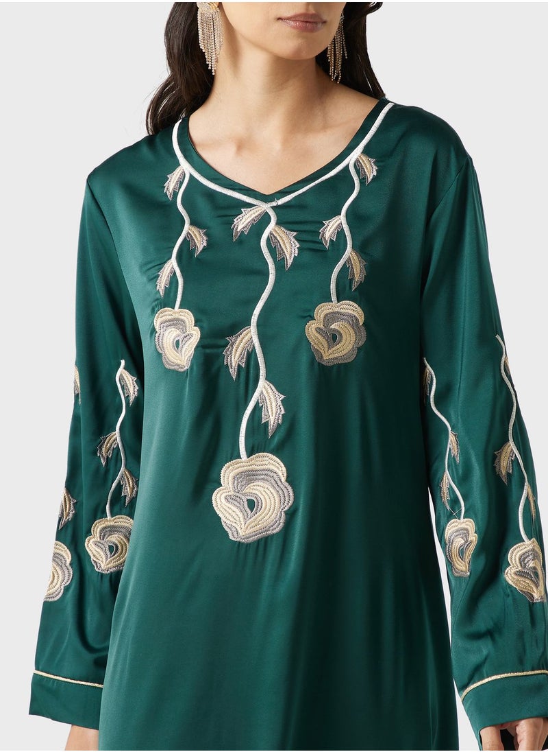 Khizana - Embroidered Dress - Image 1