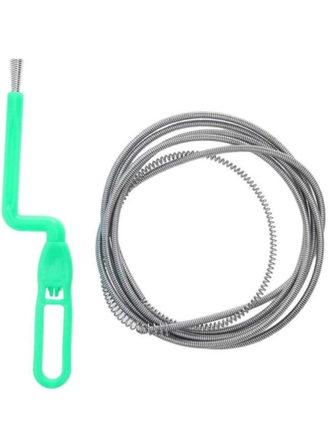 5 Meter Flexible Drain Cleaning Spring Wire – Bendable Pipe & Sewer Cleaner for Sink, Bathtub, Toilet, Kitchen & Bathroom Drains - Image 4