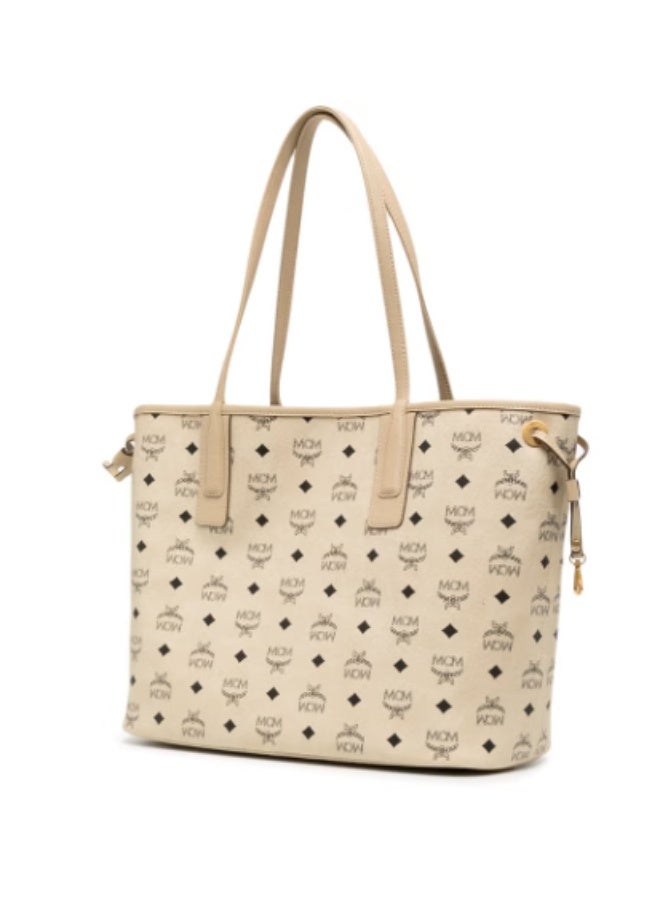 MCM Liz Reversible Shopper in Visetos - Image 2