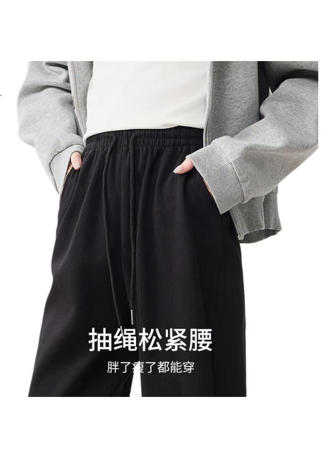 Liberal Casual Drawstring Sports Pants For Women, Spring/Summer New Loose-Fit Slimming American Style Leisure Pants, High-Waisted Trousers For Petite Women - Image 2