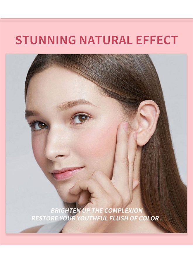 Vibely Blusher Stick 3 in 1 Multi Stick for Lipstick Blush and Eyeshadow Professional Facial Makeup Multi Stick for Lips Cheeks and Eyes Long Lasting Blusher Tinted Moisture Stick #05 - Image 2