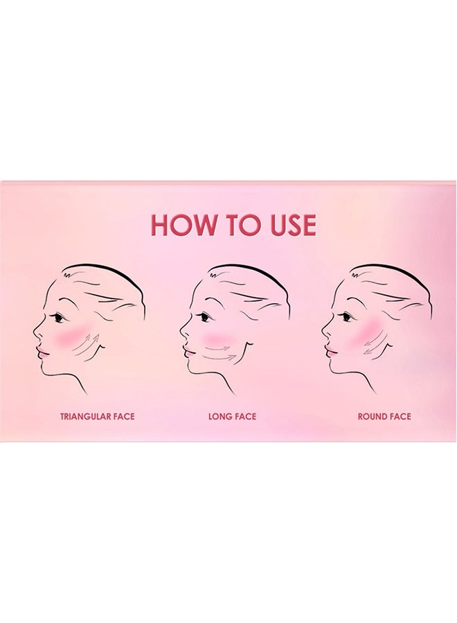 Vibely Blusher Stick 3 in 1 Multi Stick for Lipstick Blush and Eyeshadow Professional Facial Makeup Multi Stick for Lips Cheeks and Eyes Long Lasting Blusher Tinted Moisture Stick #05 - Image 4