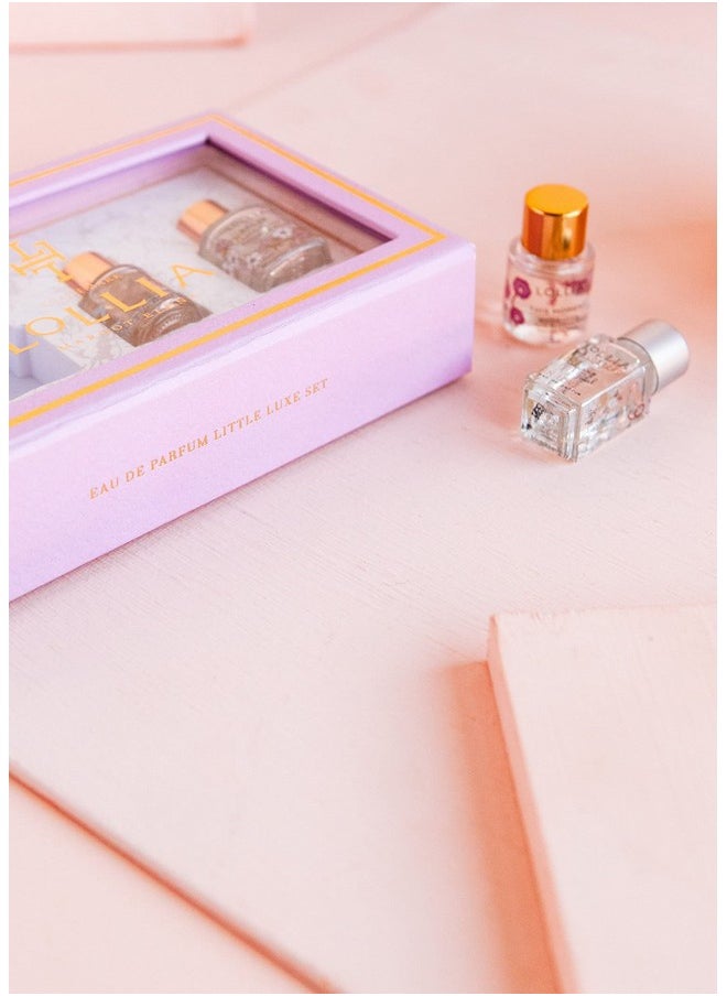 Lollia - Lollia Little Luxe Eau de Parfum Bundle | A Beautifully Captivating Perfume | Sophisticated, Modern Scent Featuring Blushing Fragrance Notes - Image 1