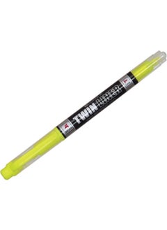 Dong-A Twinliner Double-Sided Highlighter Yellow 