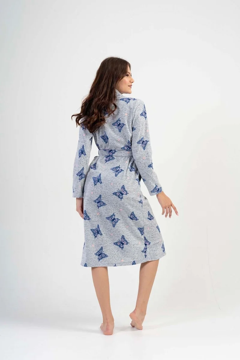 فينيتا Women's Polar Gray Dressing Gown 203192-0196