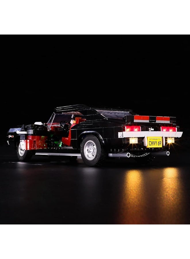 BRIKSMAX Led Lighting Kit for LEGO-10304 Camaro Z28 - Compatible with Lego Icons Building Blocks Model- Not Include The Lego Set - Image 5