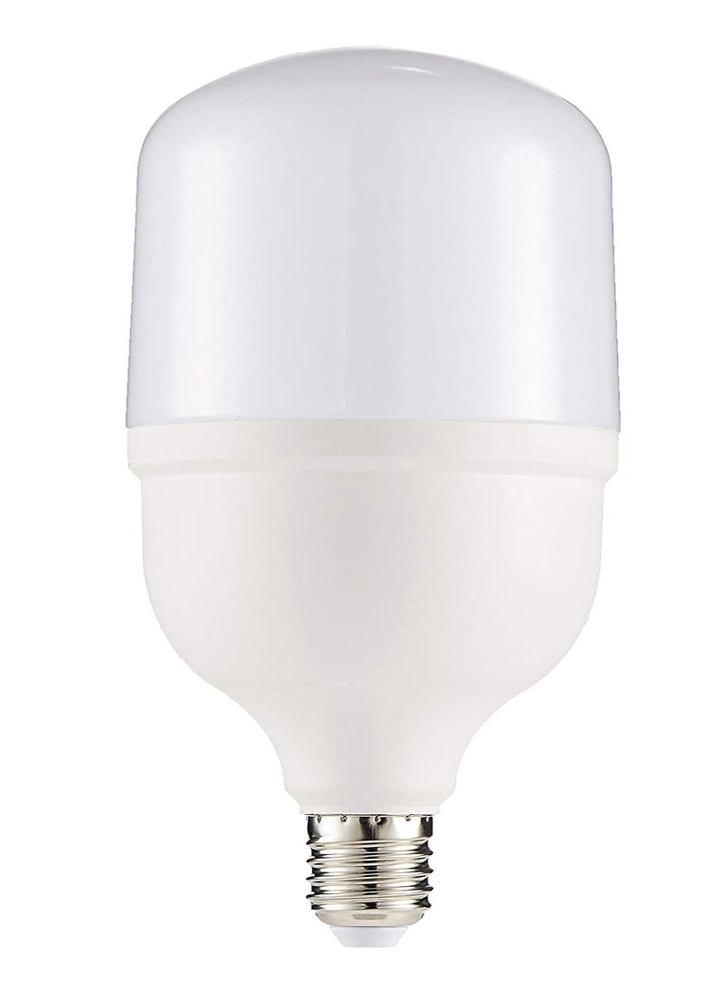 Narken - Narken TC 30W E27 Edison Screw Type Daylight(Cool white) 6500K LED Power Saving Plastic-coated Aluminum T-Shape Lamp Bulb Light 2700LM AC170-250V 50-60HZ - Image 1