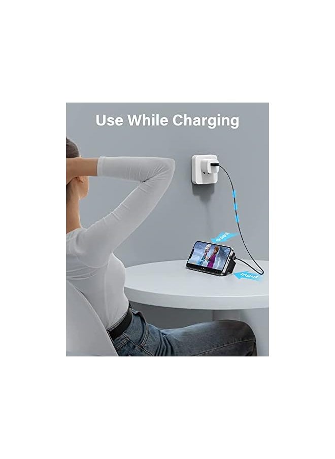 PROMASS - Battery Pack, 6000mAh Wireless Portable Charger with Foldable Stand, Magnetic Power Bank with USB-C 18W Fast Charging for iPhone 14/13/12 Pro/Mini/Pro Max - Image 1