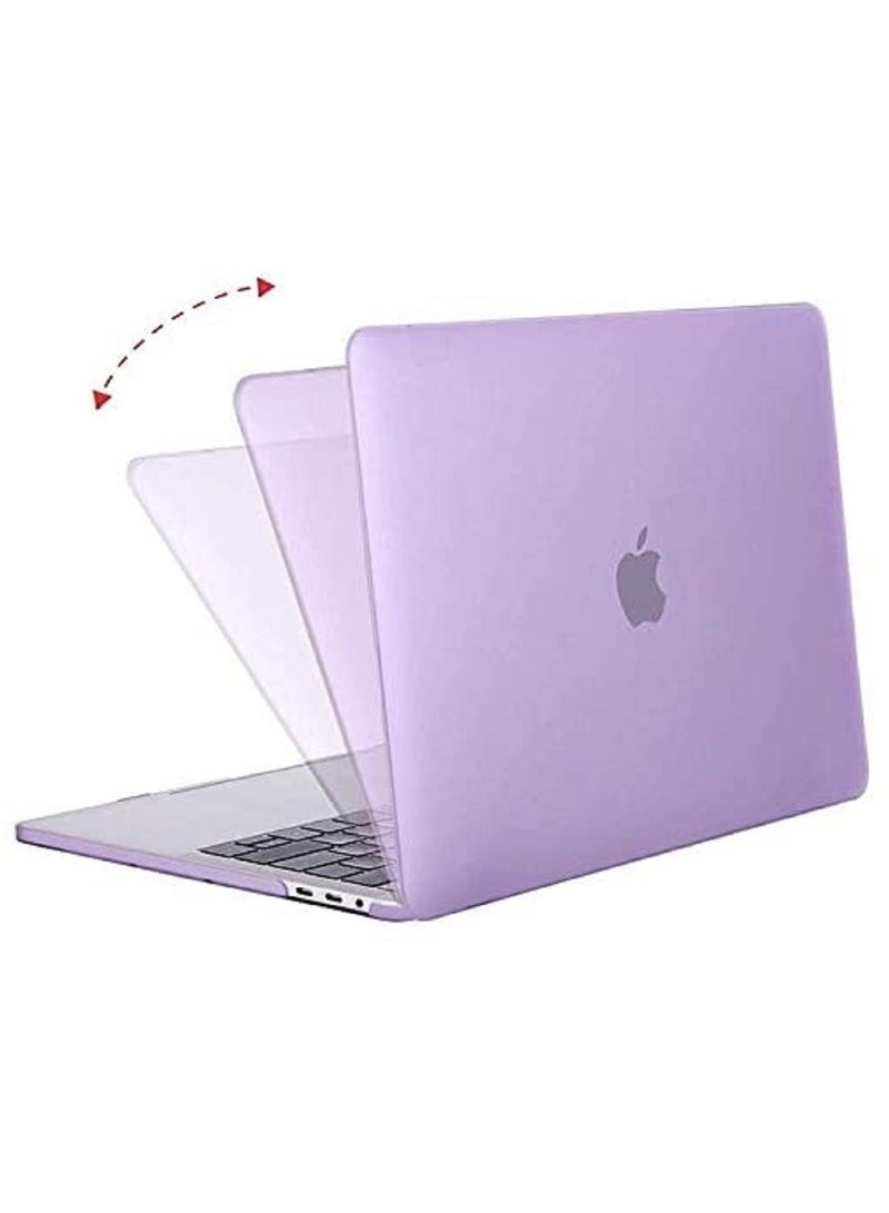 Protective Plastic Hard Shell Case Cover Compatible with MacBook New Pro 13-Inch Case 2016-2020 Release A2338 M1 A2289/A2251/A2159/A1989/A1706/A1708 with/Without Touch Bar, Purple - Image 4