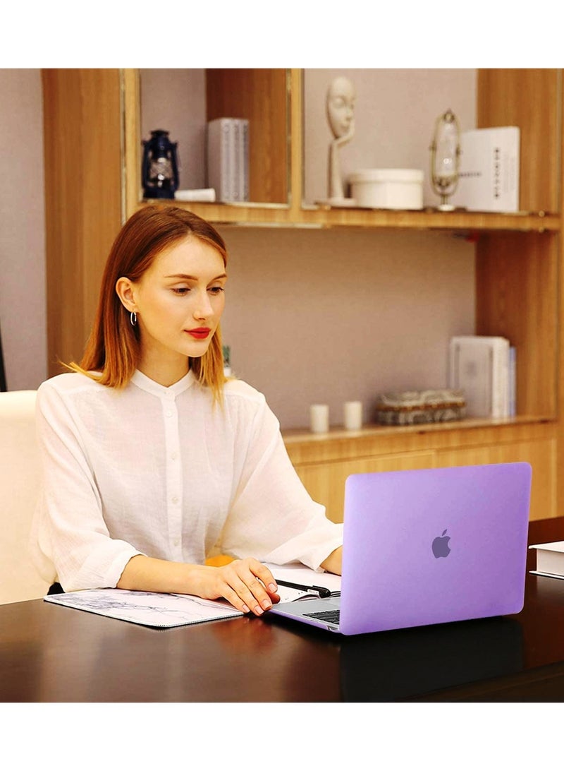 Protective Plastic Hard Shell Case Cover Compatible with MacBook New Pro 13-Inch Case 2016-2020 Release A2338 M1 A2289/A2251/A2159/A1989/A1706/A1708 with/Without Touch Bar, Purple - Image 5