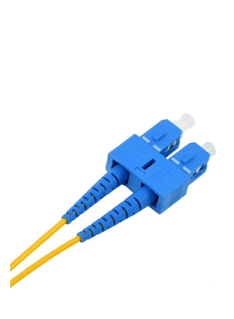 5M LC to LC OS2 Fiber Optic Patch Cable Singlemode Duplex Optical Patch Cord 9/125µm Fiber Optic Cable LC-LC DX 5 Meter (16.37ft)  - Image 4