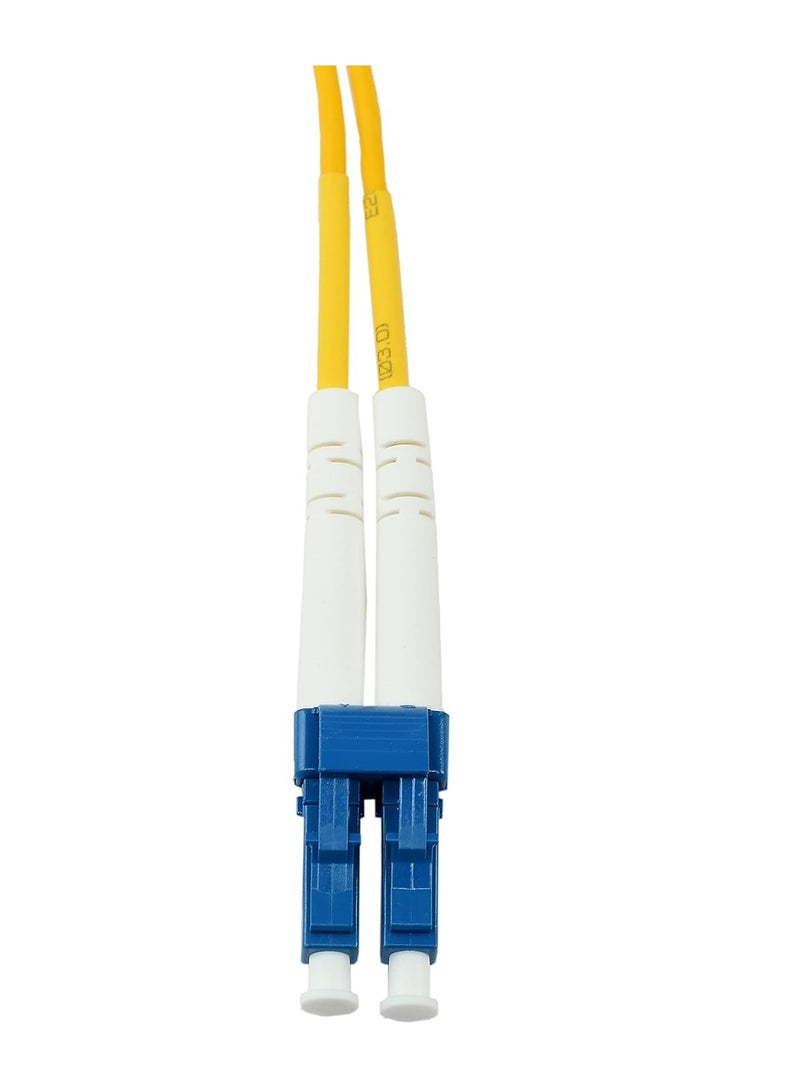 5M LC to LC OS2 Fiber Optic Patch Cable Singlemode Duplex Optical Patch Cord 9/125µm Fiber Optic Cable LC-LC DX 5 Meter (16.37ft)  - Image 2
