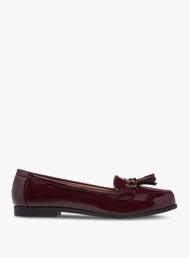 سيليست Women's Tassel Accent Slip-On Loafers