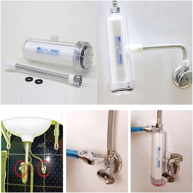 Dewbell [ ] F15 Water Filter System for WASH BASIN/KITCHEN SINK (STANDARD TYPE) / Water Filter/Removes Rust and Harmful Substances | Made in Korea - Image 5