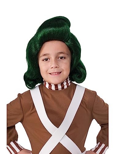 Rubies Willy Wonka and the Chocolate Factory Oompa Loompa Wig for Kids by Rubies No Size - Image 1