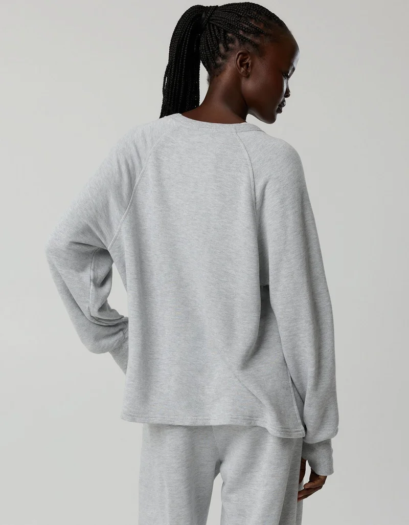 Aerie  OFFLINE By Aerie Keep It 100 Terry Long Sleeve T-Shirt for Women | Best Price UAE