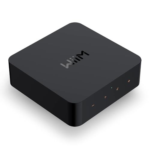 WiiM جهاز استقبال WiiM Pro AirPlay 2، Google Cast Audio، جهاز بث WiFi متعدد الغرف، متوافق مع Alexa وSiri وGoogle Assistant، بث صوت عالي الدقة من Spotify وAmazon Music وTidal والمزيد - Image 1