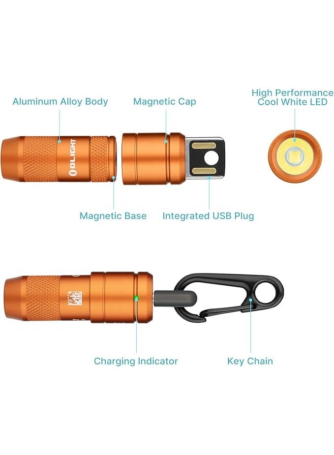 أولايت القابلة لإعادة الشحن سلسلة المفاتيح مصباح يدوي، - Image 1