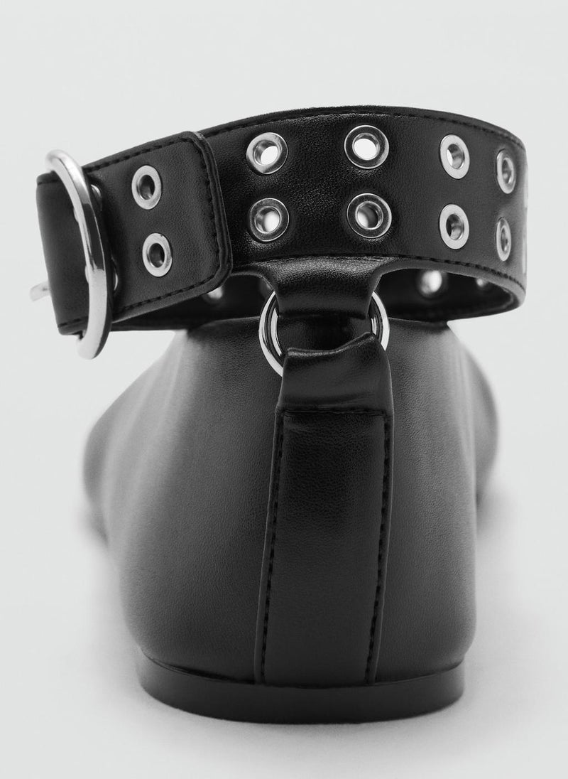 مانجو باليرينا بحزام مزين بالثقوب - Image 3