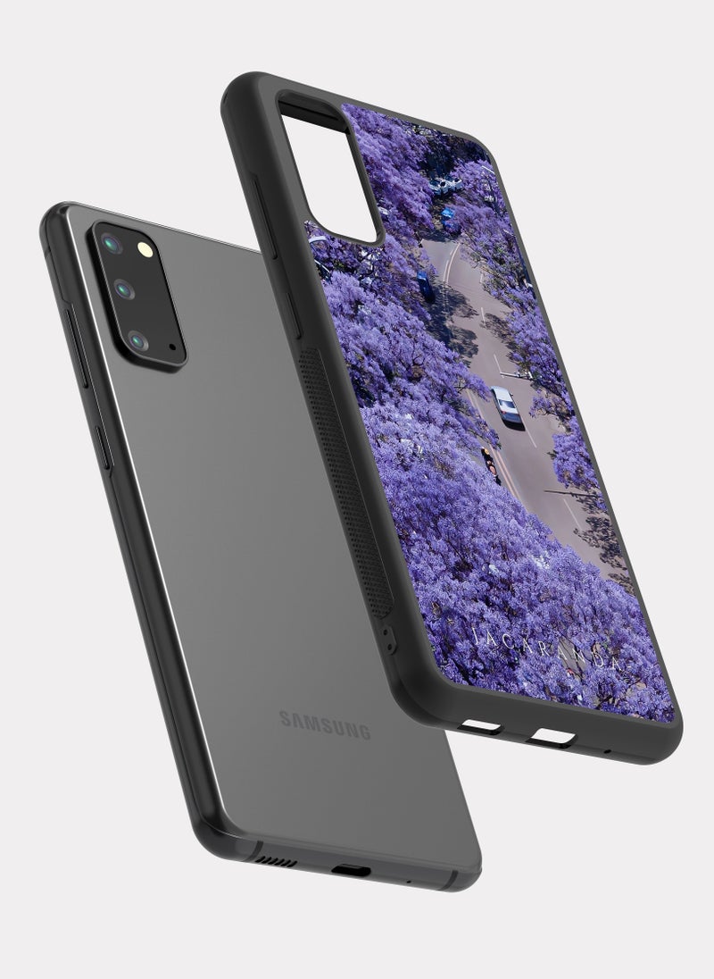 بكسلات كفر سامسونج جالكسي اس 20 شجرة الجاكاراندا بنفسجي - Image 2