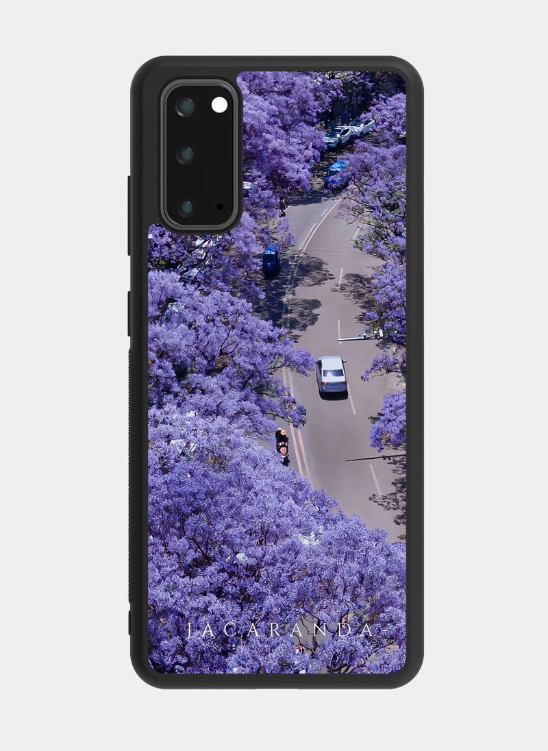 بكسلات كفر سامسونج جالكسي اس 20 شجرة الجاكاراندا بنفسجي - Image 1