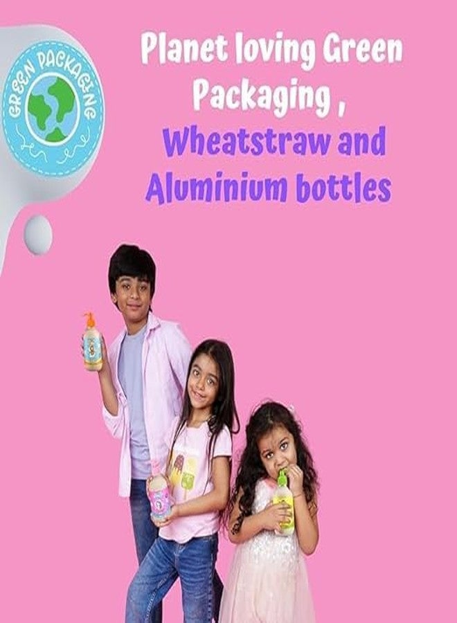 Puddles Organic Happy Candies Lip caring Combo Set of 2 (8 gm) lipbalms For Kids | Cotton candy and Bubblegum - Age 2-12 Years | Edible Flavours, pH Balanced, Sulfate-Paraben Free - Image 5