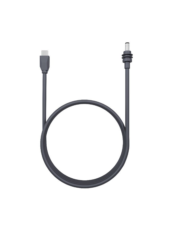 porodo Starlink Mini 60W USB-C To DC Cable / 60W USB-C Input / Smart Power Management / Wide Compatibility / 3m Cable Length / Plug & Play - Grey - Image 1