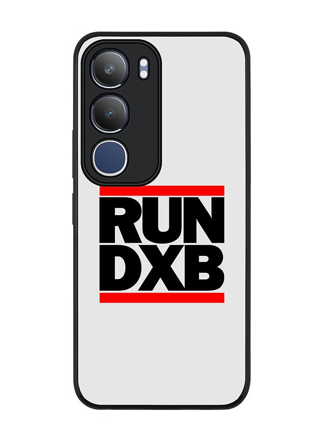 Stylizedd For vivo Y19s / Y19s Pro Case,Slim fit Camera Protection, Shockproof Thin Phone cover  - RUN DXB