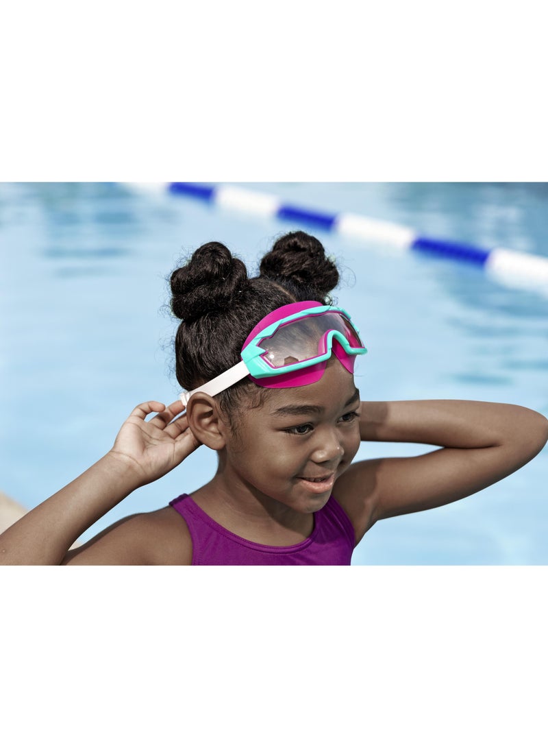 Bestway Hydro-Swim Tidal Surg Goggles, Assorted 1 Piece (Color May Vary) | Swimming Goggles | Wide-view Lens | UV Protective and Anti-Fog Coating | Leak Resistant Goggles | For Kids and Adults - Image 2