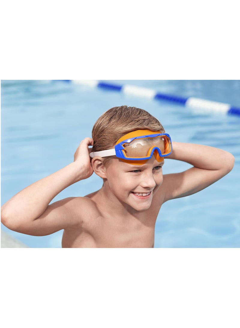 Bestway Hydro-Swim Tidal Surg Goggles, Assorted 1 Piece (Color May Vary) | Swimming Goggles | Wide-view Lens | UV Protective and Anti-Fog Coating | Leak Resistant Goggles | For Kids and Adults - Image 3